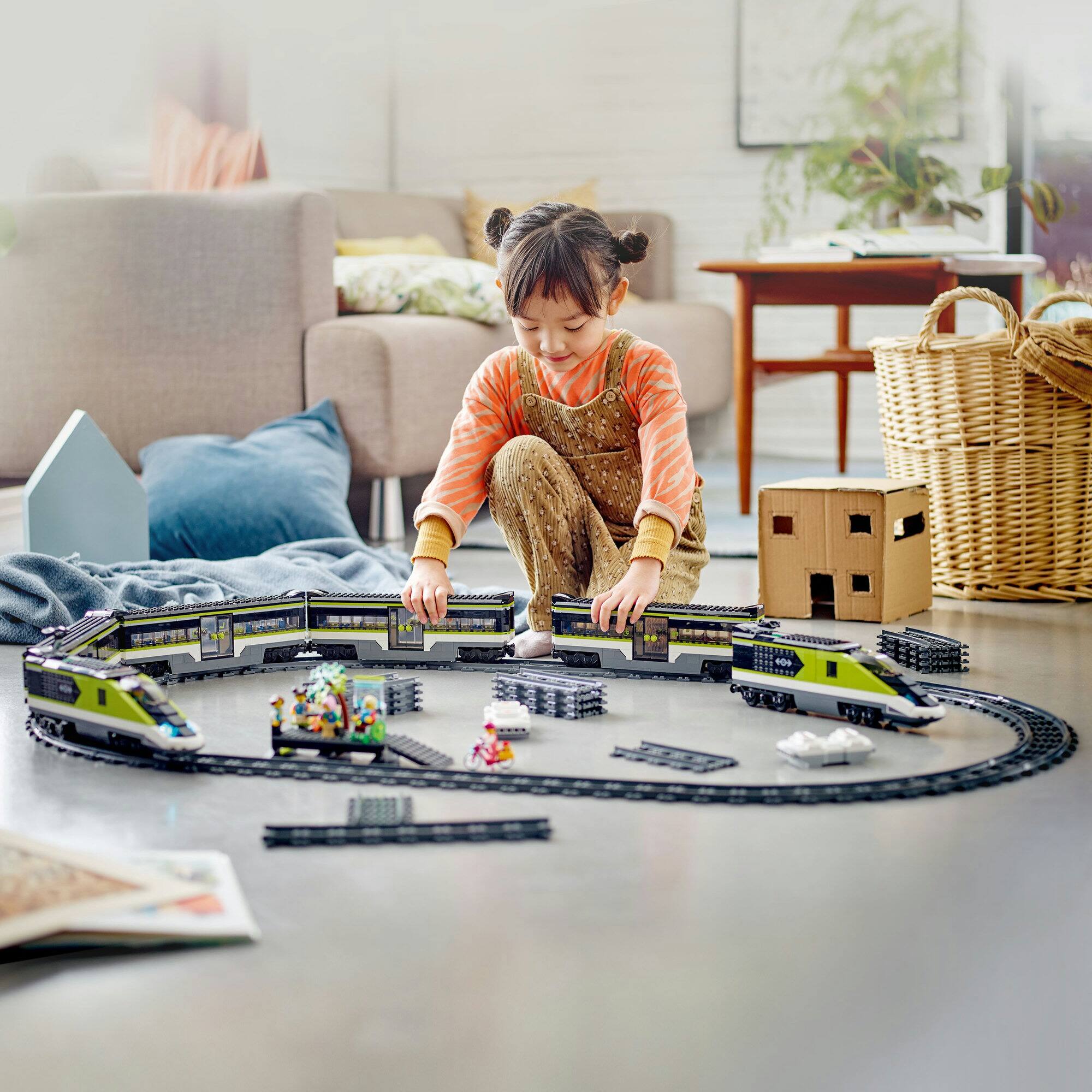 LEGO® City Express Passenger Train 60337 Building Kit (764 Pieces)